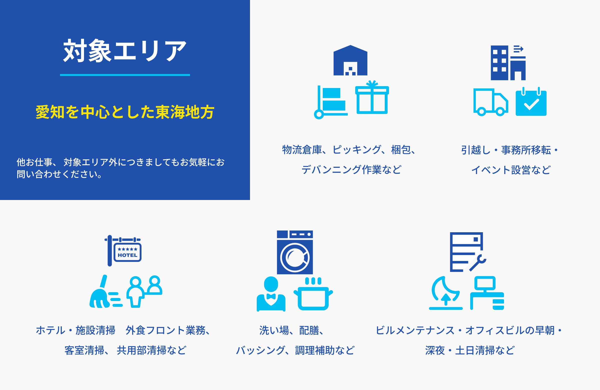 募集できるお仕事
